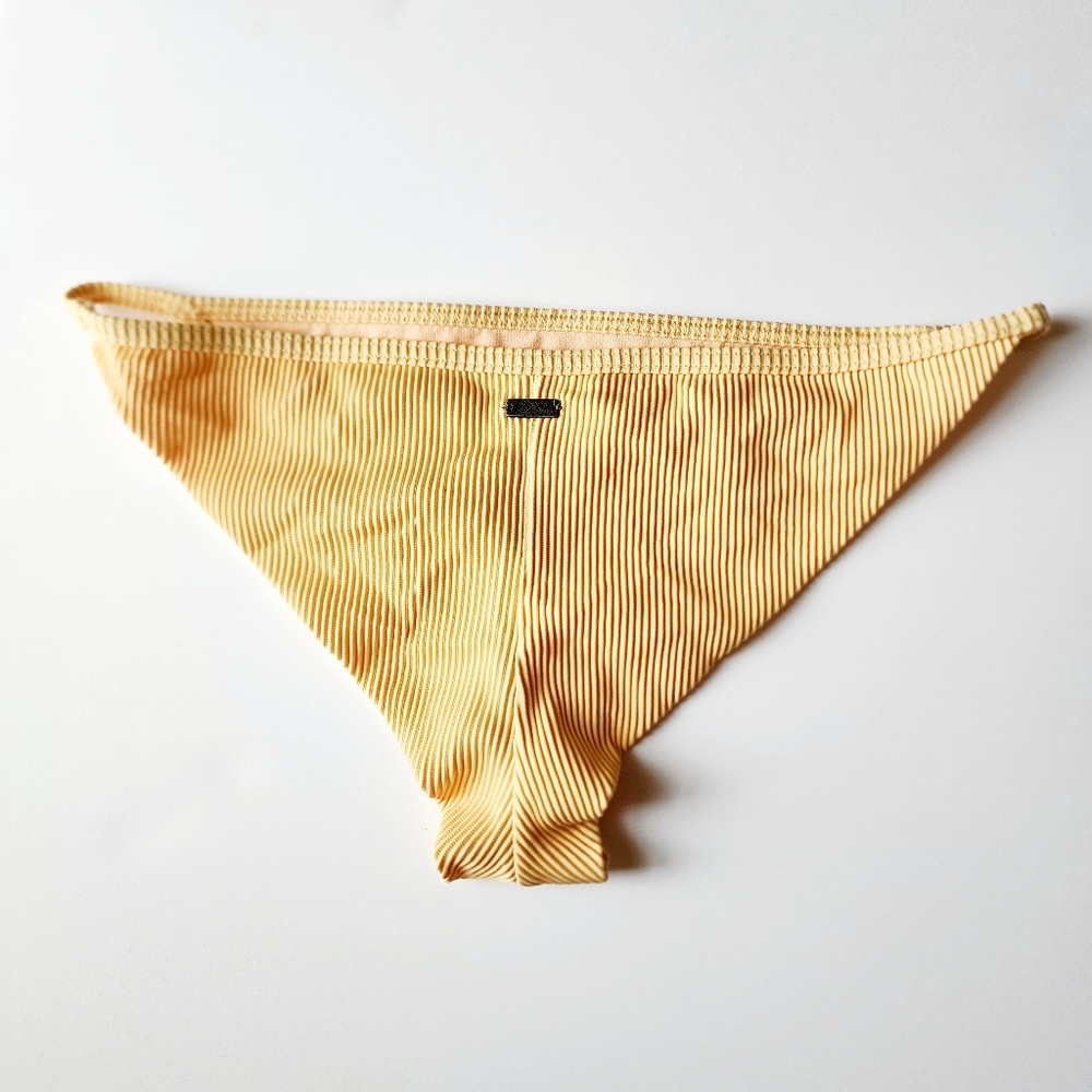 Roxy Mind of Freedom Yellow Bikini Bottom Small